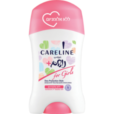 Дезодорант-стик Careline для девочек без алюминия, Careline deodorant stick for girls aluminium-free 50 ml